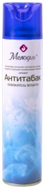 Освежитель воздуха аэрозольный 300 мл МЕЛОДИЯ "АНТИТАБАК", 605342