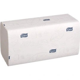 Полотенца бумажные,200 шт.,TORK/TELLUS(H3)ADVANCED,2-сл,белые,ZZ(V),в коробке20 пачек, 290184,126508