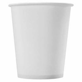 Стакан бумажный для горячих напитков 250 мл, белый 1/50