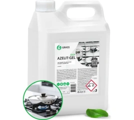 Средство для очистки кухонного оборудования "Grass" Azelit-Gel, концентрат, канистра,5.4кг 125239