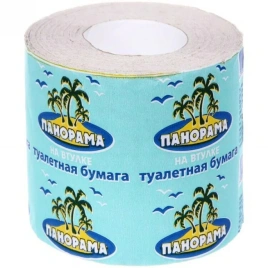 Бумага туалетная "Панорама" с втулкой /1*48