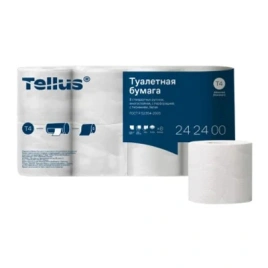 Tellus/Tork Advanced туалетная бумага в стандартных рулонах, 3-слойная,бел,16м,8шт.в уп,Т4/7 242400