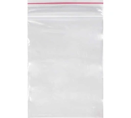 Пакеты с замком ZIP LOCK "зиплок", комплект 100 шт., 70х100 мм, ПВД, толщина 35 микрон, BRAUBERG, 60