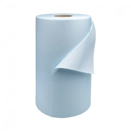 Материал протирочный микромакс ММ30-54 голубой рулон 0,25х0,25х200шт.перфорированный (50 пог.м)