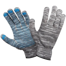 Перчатки махровые с ПВХ