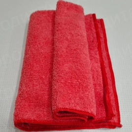Салфетка микрофибра 50х60 Красная (арт.320) /200/***