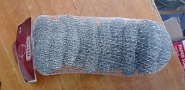 Губка металлическая "Textop" 13,5гр (10шт/уп)