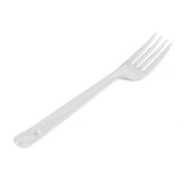 Вилка одноразовая Кристалл 180 мм, прозр., пластмассова, 50 шт/упак (ООО ВЗЛП) 4009-кп