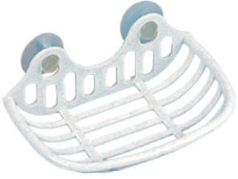 Мыльница с присосками малая 5/100 (пластик)