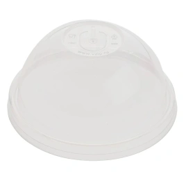 Крышка для стакана d-90мм прозрачная п/п Bubble Cup купольная 3006П 1/50