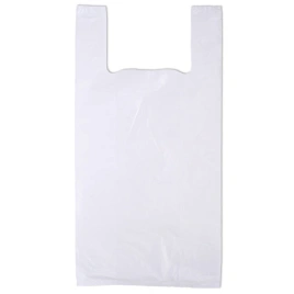 пак.Майка 28+14*50 см 14 мкм ПНД /Белая/100/500/2500 КФС