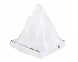 Пакет "майка" для пиццы [420+300]х700 мм 14 мкм, прозр., ПНД, 100 шт/упак