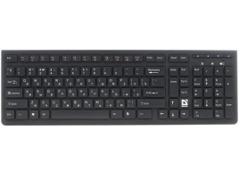 Клавиатура беспроводная DEFENDER UltraMate SM-535 RU, USB, 108 клавиш, 2,4 Ghz, черная, 45535