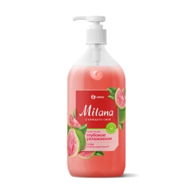 ЖИДКОЕ КРЕМ-МЫЛО MILANA ГУАВА (1000 МЛ) GRASS/6 ШТ 125429