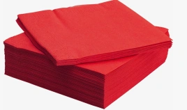 Салфетка бум 33*33 2 сл. 200л красные/9 СТАНДАРТ