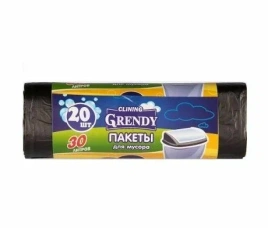 Пакеты д/мусора GRENDY Классик 30л. 20шт