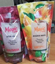 Мыло жидкое  MAGIC BOOM (дойпак) 500мл