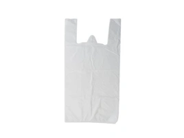 Пакет "Майка" [380+230]х700 мм 16 мкм, бел., ПНД, 100 шт/упак 10 упак/кор РОССИЯ