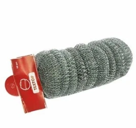 Губка металлическая "Textop" 13,5гр (10шт/уп)
