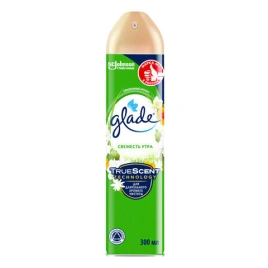 Освежитель воздуха аэрозольный 300 мл, GLADE (Глейд) "Свежесть утра", ш/к 30285