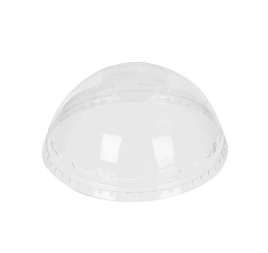 Крышка для креманки 165 мл PET d=87 купольная без отверстия 1/50