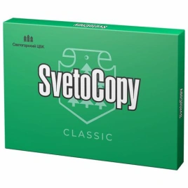 Бумага офисная SVETOCOPY CLASSIC, БОЛЬШОГО ФОРМАТА (297×420), А3, 80 г/м2, 500 л, марка С