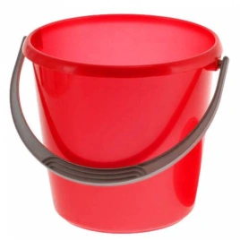 Ведро 5,0 л Соло красный 1/20 с631кра