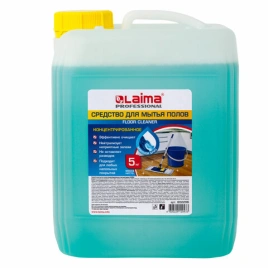 Средство для мытья пола 5 кг, LAIMA PROFESSIONAL концентрат, "Морской бриз", 602296 