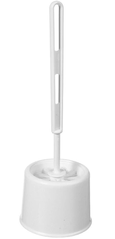 Ерш для туалета с подставкой Эконом 120*170*120 мм Белый 2/30 м5016бел фото 1