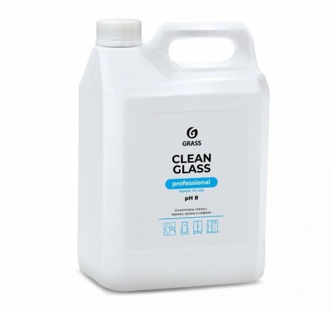 Средство для очистки стекол и зеркал "Clean glass Professional" (канистра 5 кг) GRASS 125572 фото 1