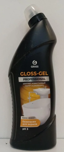 Моющее средство для акриловых и металлических поверхностей Grass Gloss Gel Professional750 мл 125568 фото 2