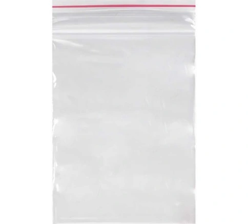 Пакеты с замком ZIP LOCK "зиплок", комплект 100 шт., 70х100 мм, ПВД, толщина 35 микрон, BRAUBERG, 60 фото 1