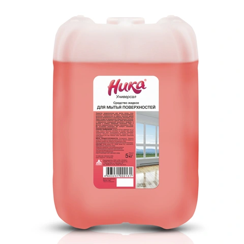 Средство моющее универсальное 5 кг, НИКА "Универсал", жидкое, 604488 фото 1