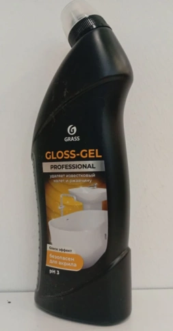 Моющее средство для акриловых и металлических поверхностей Grass Gloss Gel Professional750 мл 125568 фото 3