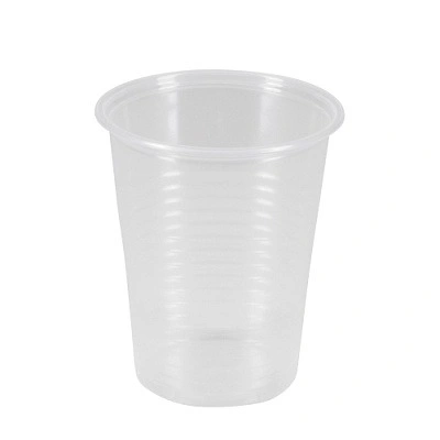Стакан одноразовый 200 мл, прозр., ПП, 100 шт/упак "ПолиЭр" 3 000 шт/кор РОССИЯ  фото 1