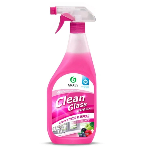 Средство для мытья стекол Grass Clean glass 600мл Лесные ягоды 1/8 125241 фото 1