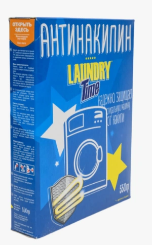 Антинакипин для стиральных машин 550 г, LAUNDRY TIME  фото 3