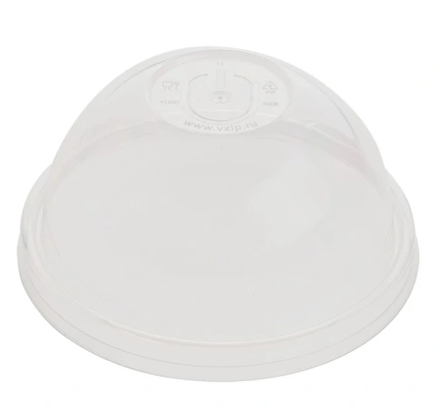 Крышка для стакана d-90мм прозрачная п/п Bubble Cup купольная 3006П 1/50 фото 1