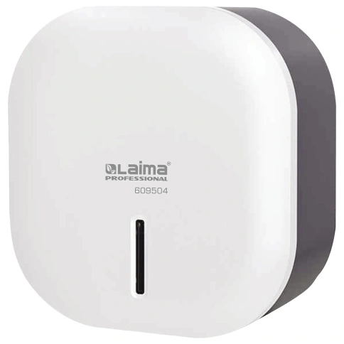 Диспенсер для туалетной бумаги LAIMA PROFESSIONAL SUPER (Система T2), малый, ABS-пластик, белый, 609 фото 1