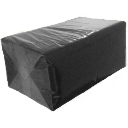 Салфетки 240х240 мм 2-сл., черн., бум., 250 шт/упак фото 1