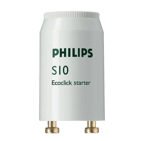 Стартеры для люминесцентных ламп PHILIPS S10, 4-65 W 220-240 V фото 1