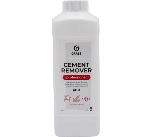 Средство для очистки после ремонта "Cement Remover" (канистра 1л) GRASS 125441 фото 1