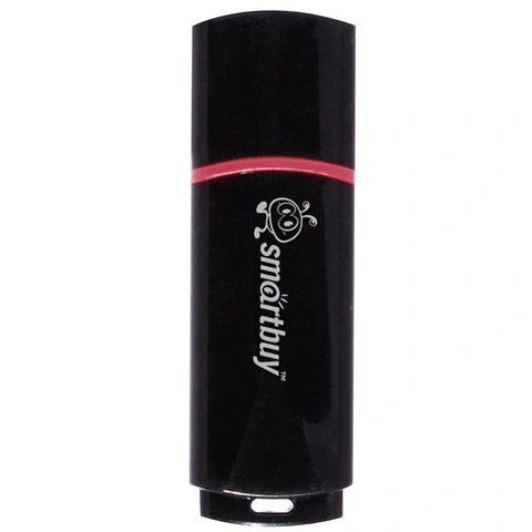 Флеш-диск 16 GB, SMARTBUY Crown, USB 2.0, черный, SB16GBCRW-K фото 5