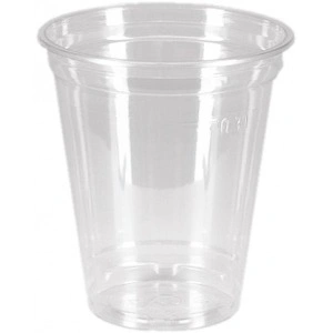 Стакан 300 мл прозрачный d=95, h=100 ПЭТ/50/1000 шт УЮ фото 1