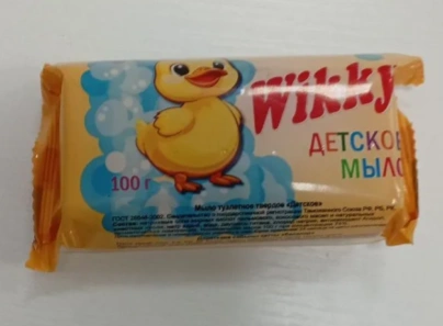 Мыло Wikky детское 100гр/72 шт. фото 2
