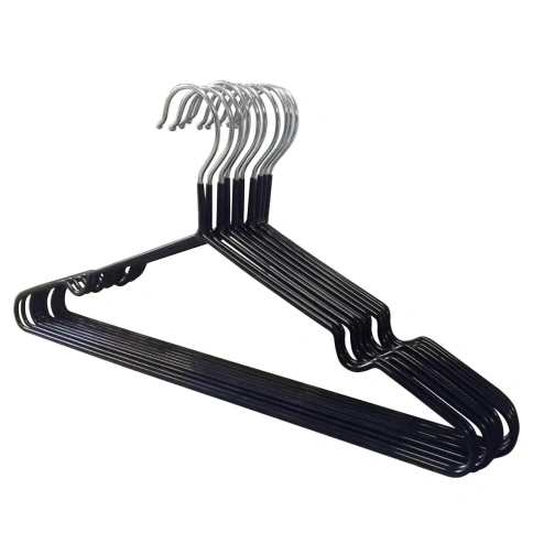 Вешалки-плечики, размер 48-50, металл,антискользящие,черные, BRABIX PREMIUM, ШТУЧНО! 608468 фото 1